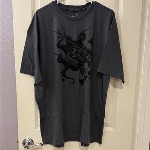 Charcoal Graphic Tee for Men